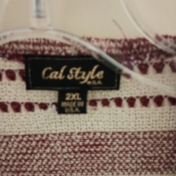 Women's 2X cardigan - Cal Style - Picture 3 of 3